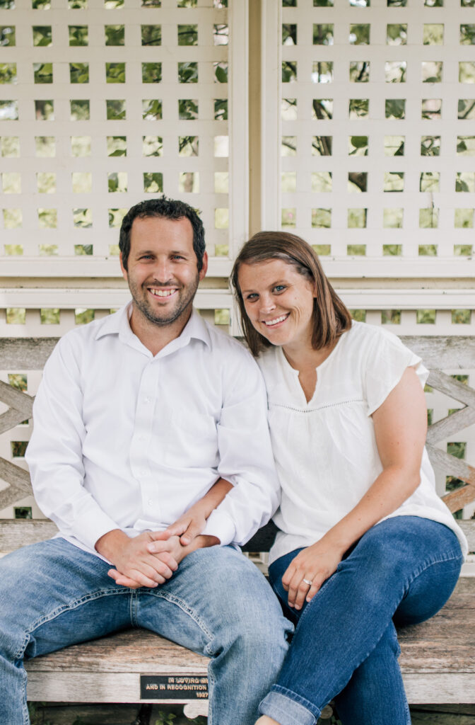 Jeff and Amy when first moved to Missouri