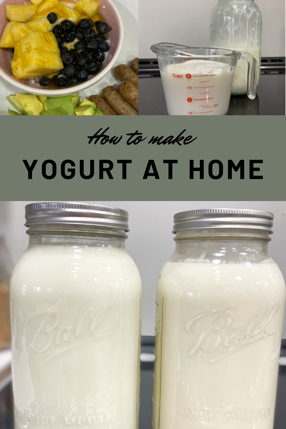 How to Make Yogurt at Home! Anderson Hill Homestead